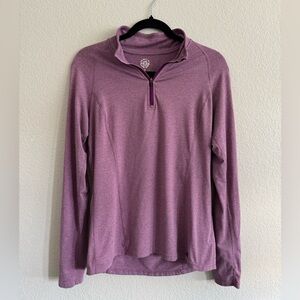 REI Co-Op Purple Quarter-Zip Pullover Base-layer - PNW design 🌲